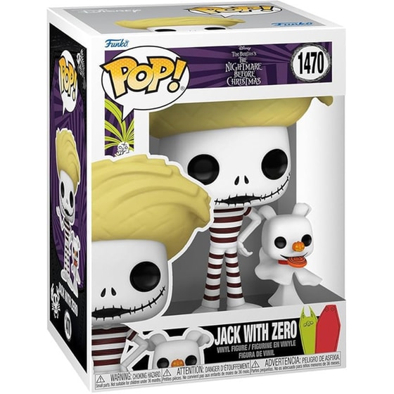 Funko Pop! Disney  - Jack with Zero #1470 image 1