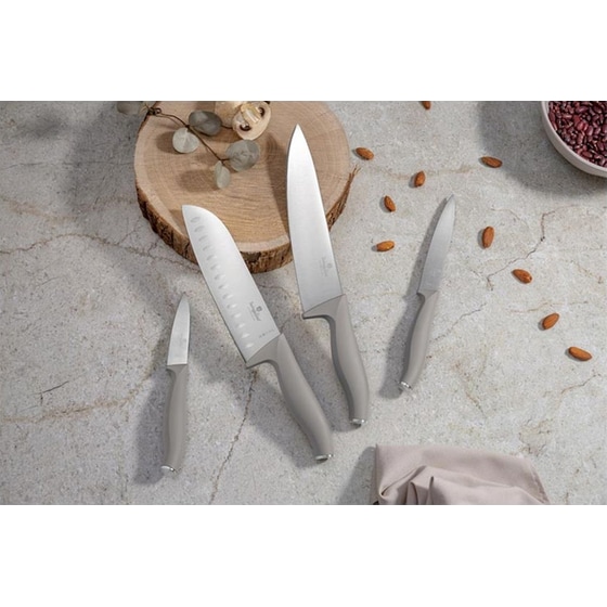 Σετ Μαχαίρια Berlinger Haus Taupe Collection από Ανοξείδωτο Ατσάλι 4 Τμχ image 1