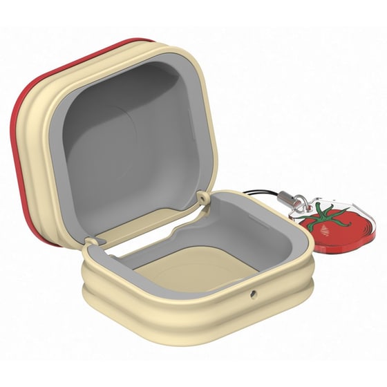 Θήκη Ακουστικών Samsung Clip Case Food Can Case για Galaxy Buds4/Galaxy Buds4 Pro - Red image 3