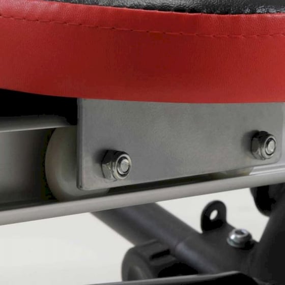 Κωπηλατική με Υδραυλική Αντίσταση Toorx Rower Compact 125x50x91cm - Ασημί/ Μαύρη image 5