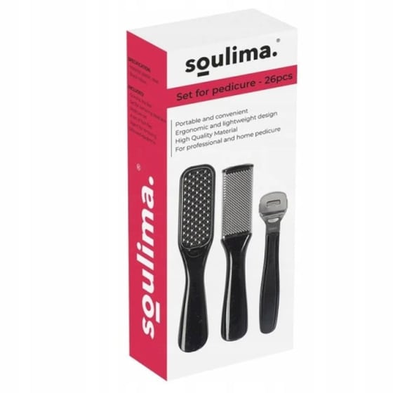 Σετ Εργαλεία Πεντικιούρ SOULIMA 26 Τμχ  21447 image 3