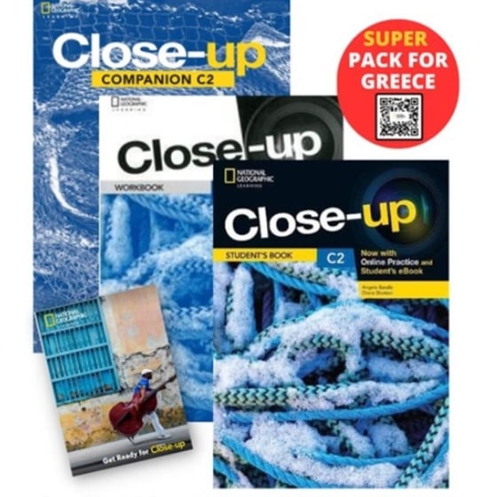 Close-Up C2 Super Pack For Greece (Student's Book + Spark + Workbook + Companion + Testbook + Notebook) image 0