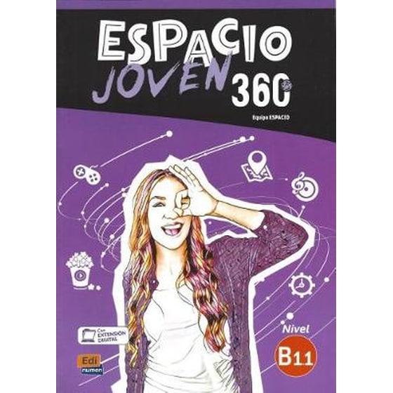 Espacio Joven 360 - Nivel B1.1 - Student Book with free coded link to ELETeca image 0
