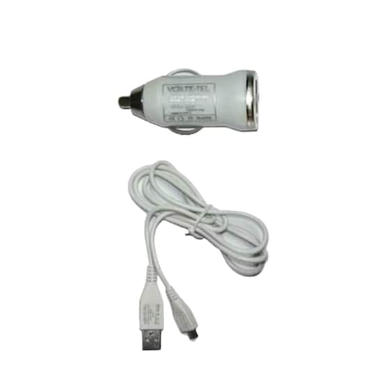 Φορτιστής Αυτοκινήτου Volte-Tel - Λευκό image 0