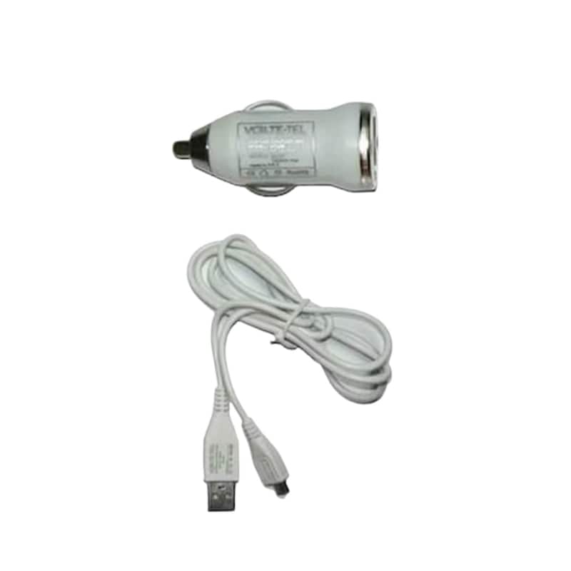 Φορτιστής Αυτοκινήτου Volte-Tel - Λευκό