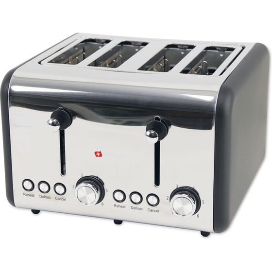 ALPINA SWITZERLAND 26997 4 Θέσεων 1500W Ασημί Φρυγανιέρα image 2