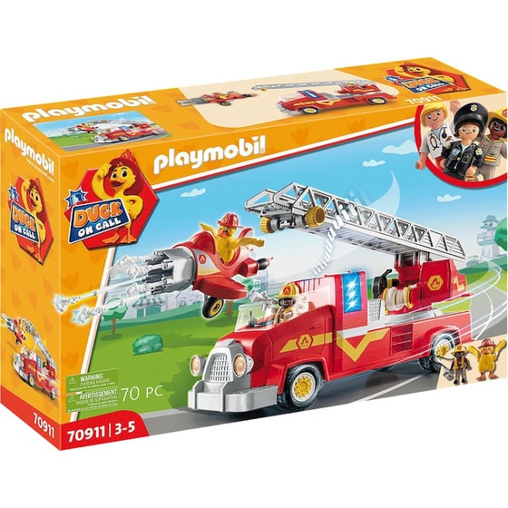 PLAYMOBIL® Duck on Call Πυροσβεστικό Όχημα (70911) image 0