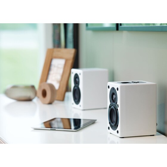 Ηχεία 2.0 Scansonic S3 Λευκά image 1