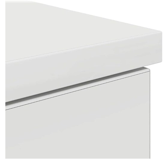 Γραφείο VidaXL από Επεξεργασμένο Ξύλο 140x49x76 cm - Λευκό image 4