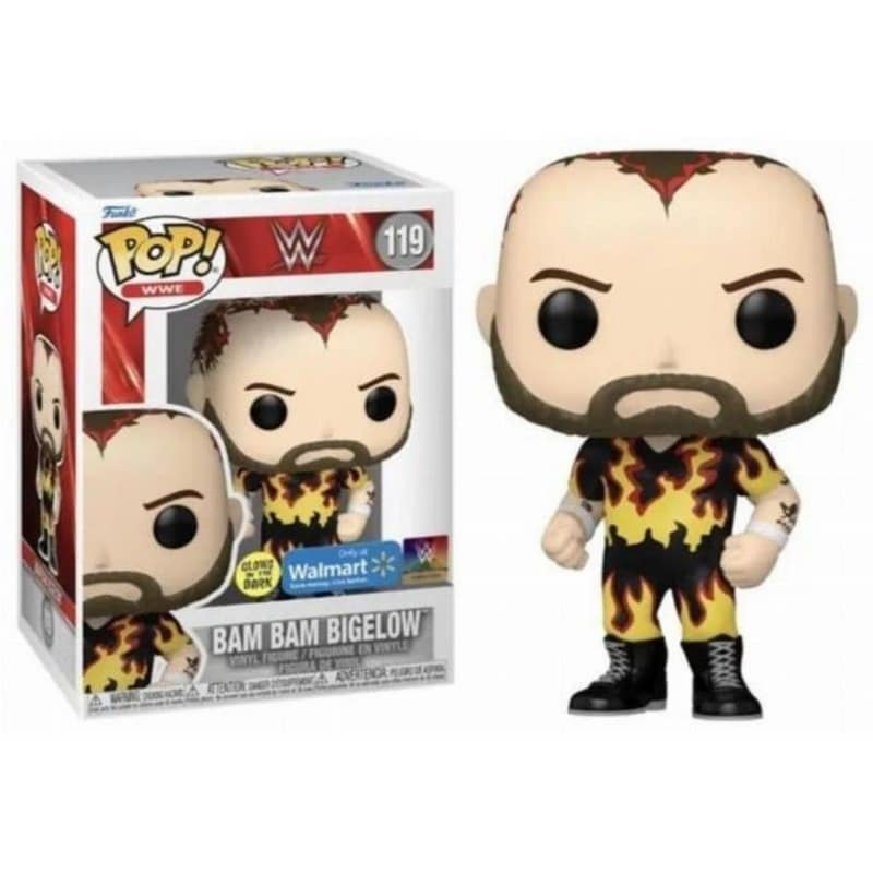 Φιγούρα Funko Pop! WWE: Bam Bam Bigelow (GITD) 119