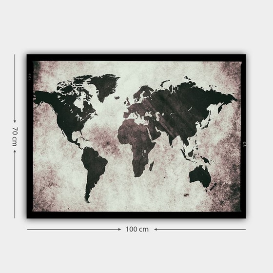 Μοντέρνος Πίνακας 24Mall Χάρτης 70x100 cm image 2