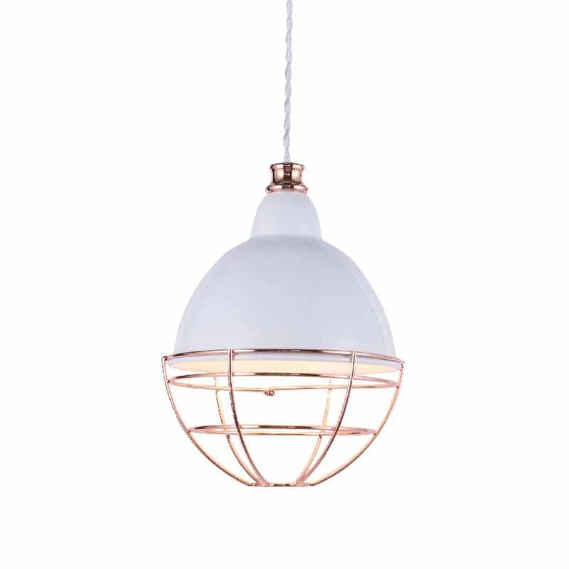 ACA DECOR Φωτιστικό Οροφής Μονόφωτο Aca Leto Od5399 Μεταλλικό 20x20x25 cm - Λευκό