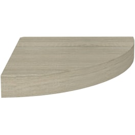 Ράφια Τοίχου VidaXL Γωνιακά από MDF 25x25x3.8 cm 2 Τμχ - Μπεζ