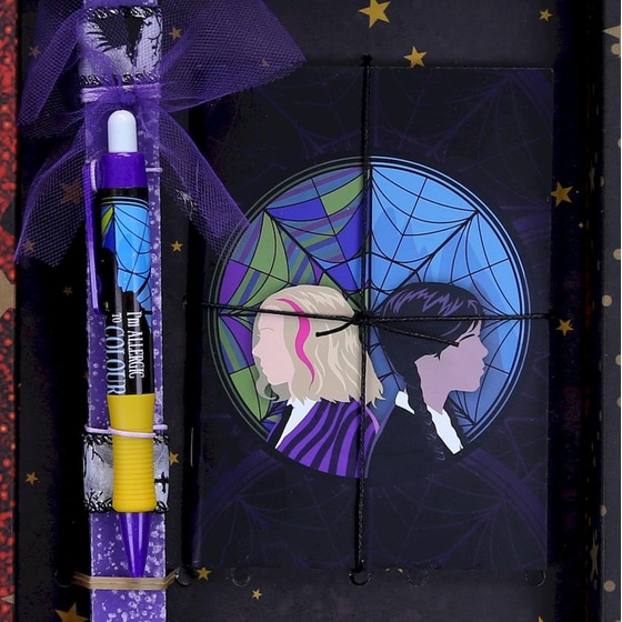 Λαμπάδα Synchronia Wednesday Βιβλιαράκι - Μαύρο image 1