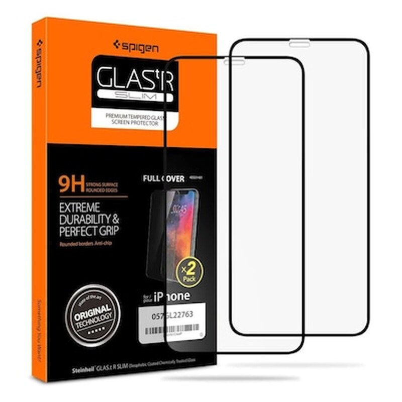 Προστατευτικό οθόνης Apple iPhone 11 Pro - Spigen Tempered Glass Fc 2pcs SPIGEN