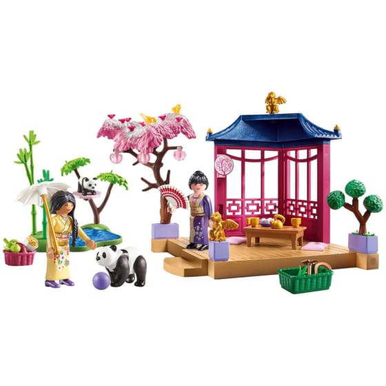 Playmobil Ασιατικός Κήπος Με Κιόσκι Και Πάντα (71762) image 3