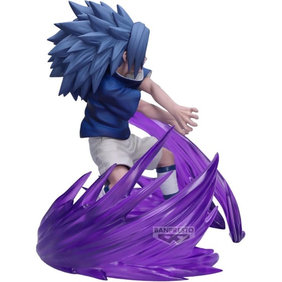 Banpresto Vibration Stars: Naruto - Sasuke Uchiha Statue (15cm) (69618) image 2