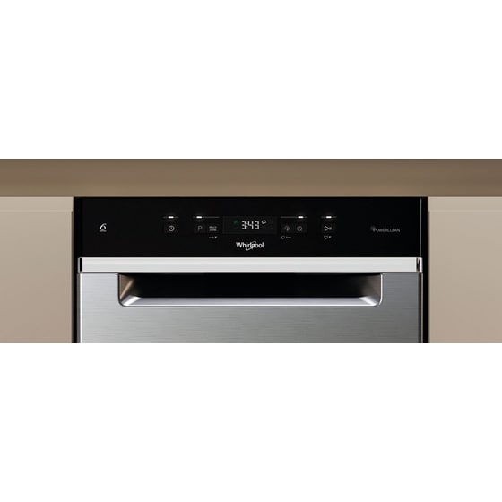 WHIRLPOOL WH6UC11BS7A0X για 11 Σερβίτσια Μαύρο Εντοιχιζόμενο Πλυντήριο Πιάτων image 2