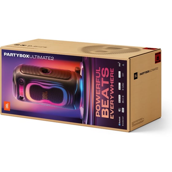 JBL Party Box Ultimate 2 1500W Party Speaker - Black image 10