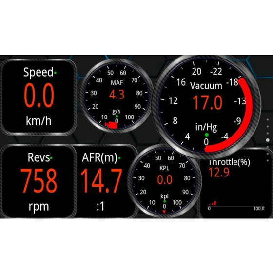 OBD2 Διαγνωστικό Βλαβών Αυτοκινήτου με Wifi Elm 327 - Μαύρο image 2