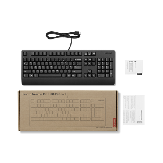 Lenovo Preferred Pro II Ενσύρματο Πληκτρολόγιο (GR) image 1