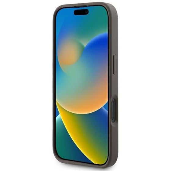 Θήκη Apple iphone 16 Pro Max - Guess 4g Triangle Strass - Καφέ image 2