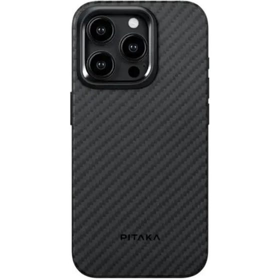 Θήκη Apple iPhone 15 Pro Max - Pitaka Magez Case Pro 4 Magsafe - Μαύρο image 0