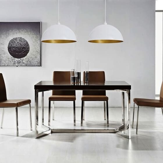 Vidaxl Φωτιστικό Οροφής Ημισφαιρικό Ρυθμιζόμενο Καθ' Ύψος 2 Τεμ. Λευκό image 3