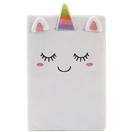 Σημειωματάριo i-Total Plush Α5 Unicorn
