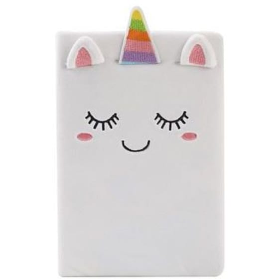 Σημειωματάριo i-Total Plush Α5 Unicorn image 0