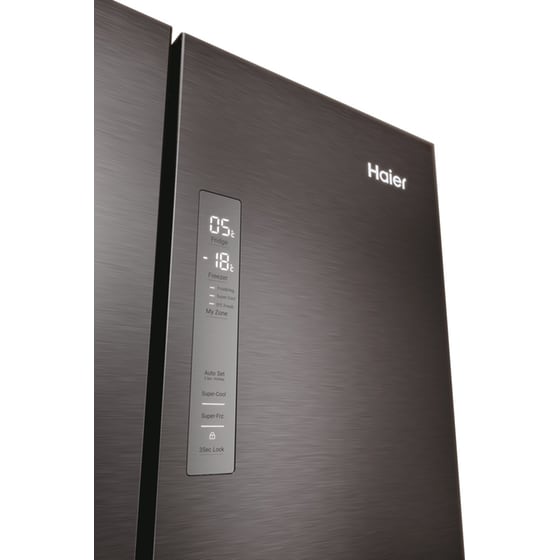 HAIER HFR3718ENMD Total No Frost 402 Lt Dark Inox Ψυγειοκαταψύκτης image 8