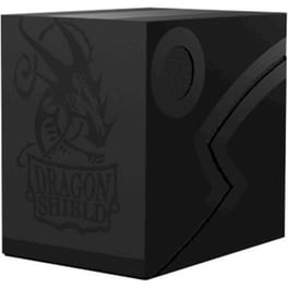 Dragon Shield Deck Double Shell Box - Shadow Blackwith Black