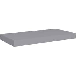 Ράφι Τοίχου VidaXL από MDF 50x23.5x3.8 cm - Γκρι