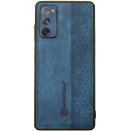 Θήκη Samsung Galaxy S20 FE - Bodycell Pattern Leather - Blue