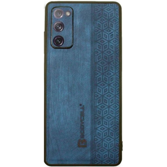 Θήκη Samsung Galaxy S20 FE - Bodycell Pattern Leather - Blue image 0