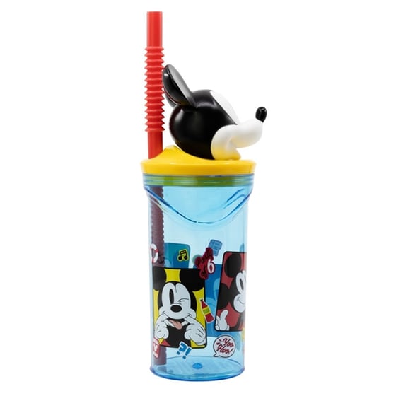 Ποτήρι 3D Stor Mickey Mouse Πλαστικό 360 ml - Μπλε/Κίτρινο image 2
