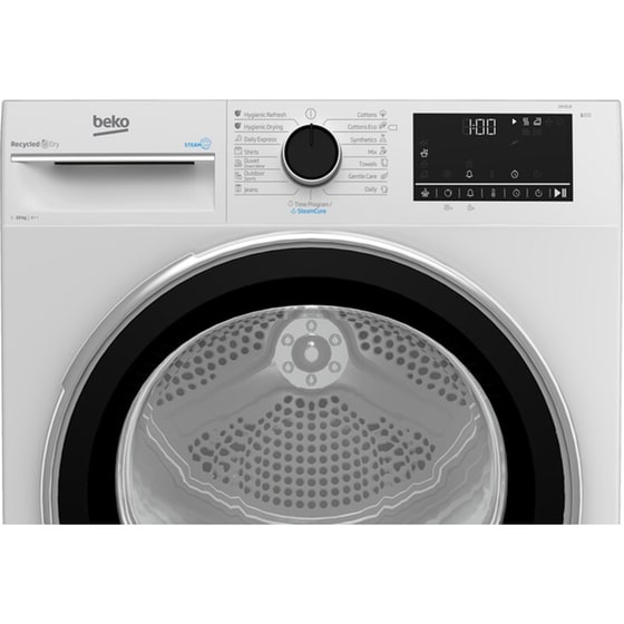 BEKO B3T 60230 10 kg A++ με Αντλία Θερμότητας Λευκό Στεγνωτήριο Ρούχων image 3