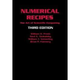 Numerical Recipes 3rd Edition