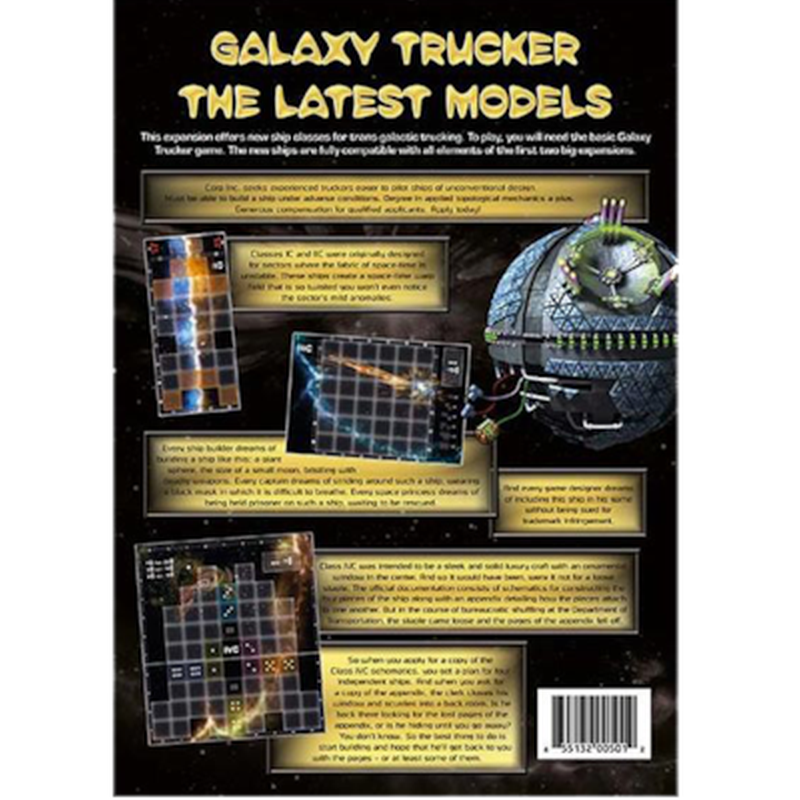 Galaxy Trucker: The Latest Models (exp.)