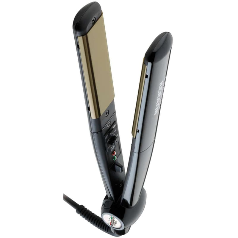 GAMMA PIU Ισιωτικό Μαλλιών GAMMA+ Keratin Titanium 35mm Μαύρο