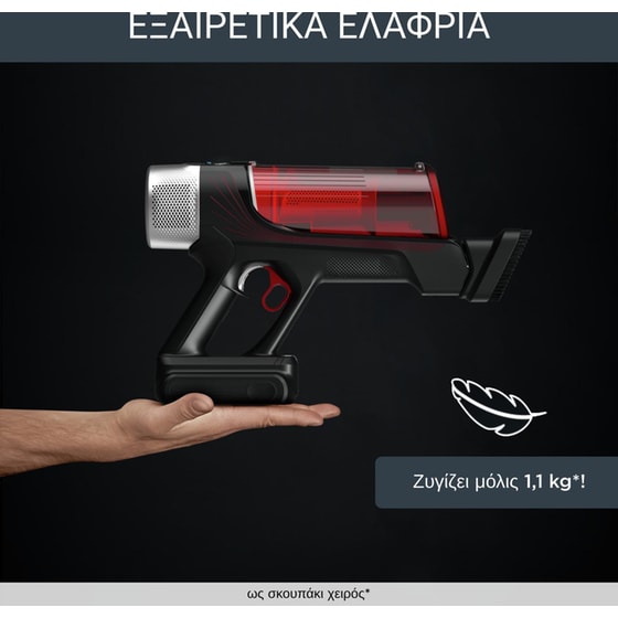 ROWENTA  RH2077WO X-Force Flex 9.60 18 V 0.4 L - Κόκκινο Σκούπα Stick image 3
