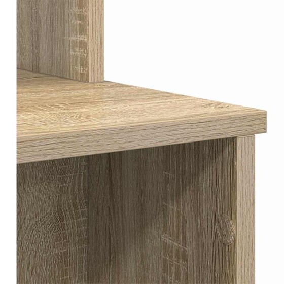 Γραφείο VidaXL από Επεξεργασμένο Ξύλο 120,5x44x88,5 cm - Sonoma Δρυς image 7