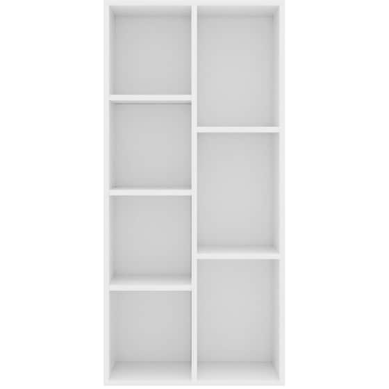 Βιβλιοθήκη VidaXL από Μοριοσανίδα 50x25x106 cm - Λεύκη image 2