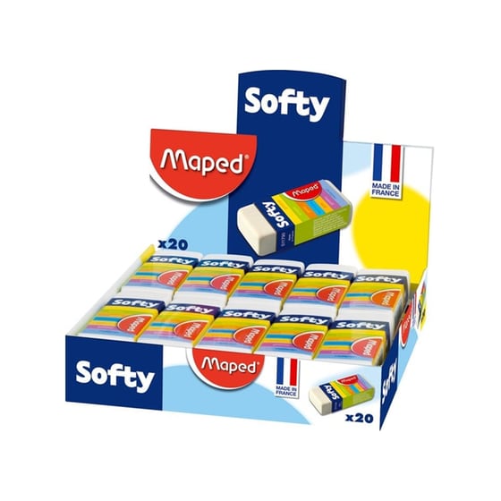 Γόμα Maped Softy Λευκό image 1