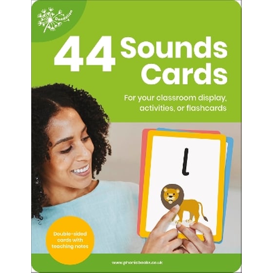 Phonic Books Dandelion 44 Sounds Cards image 0