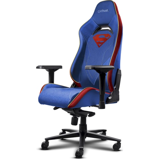 Καρέκλα Gaming Trust GXT 721SM Ruya Pro DC Superman από Τεχνητό Δέρμα - Μπλε με Σχέδιο image 4