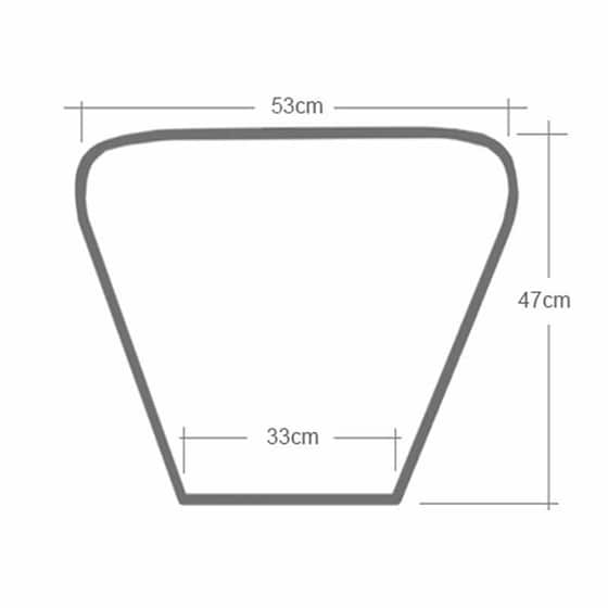 Μαξιλάρι Πλάτης Be Comfy Φερ Φορζέ 8002 53x47cm - Πολύχρωμο image 1