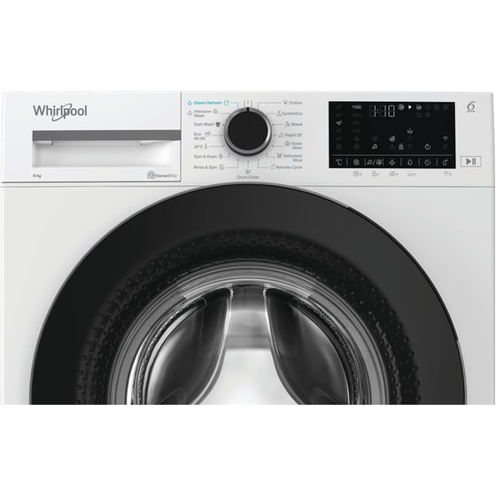WHIRLPOOL WAM 87WB EE 8 kg 1.400 Στροφές Λευκό Πλυντήριο Ρούχων image 7