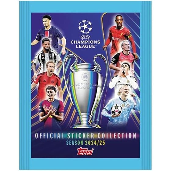 Topps Αυτοκόλλητα UEFA Champions League 24/25 Trade Pack image 2