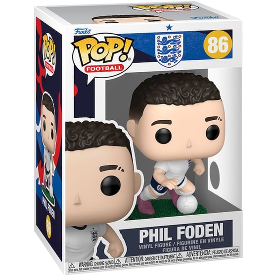 Funko POP! Football: England - Phil Foden #86 image 1
